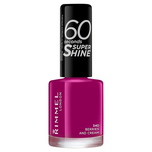 Rimmel 60 Seconds Nail Polish 340 Berries And Cream