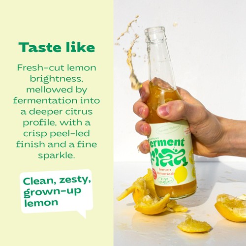 Ferment Fizz Lemon Lemonade