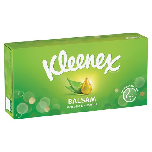 Kleenex Balsam Tissues Box 