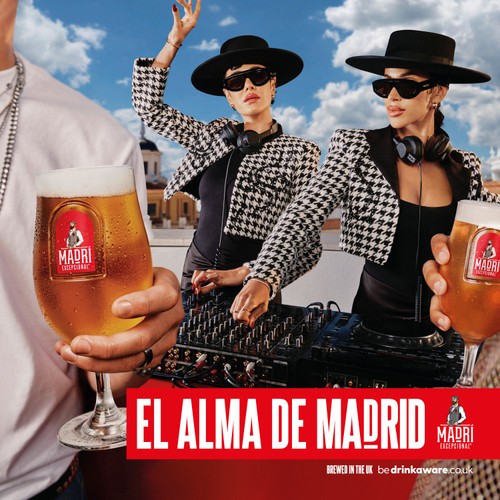 Madri Excepcional Premium Lager Beer Can