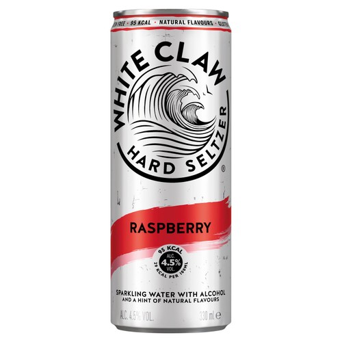 White Claw Raspberry Hard Seltzer