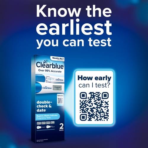 Clearblue Pregnancy Test Check & Date