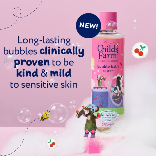 Childs Farm Bubble Bath, Cherry