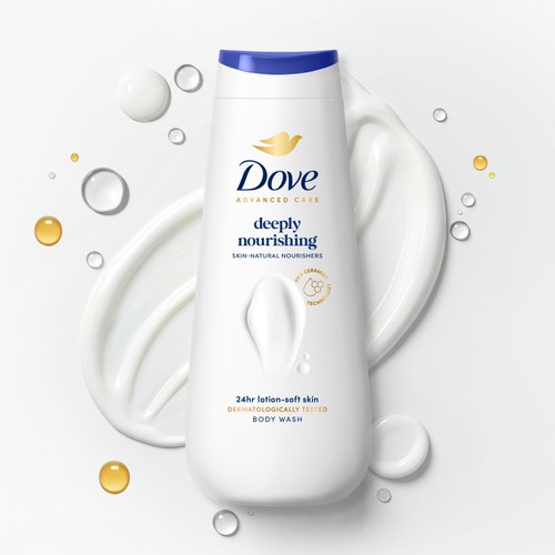 Dove Deeply Nourishing Advanced Care Body Wash Shower Gel