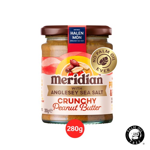 Meridian Crunchy Halen Mon Salted Peanut Butter