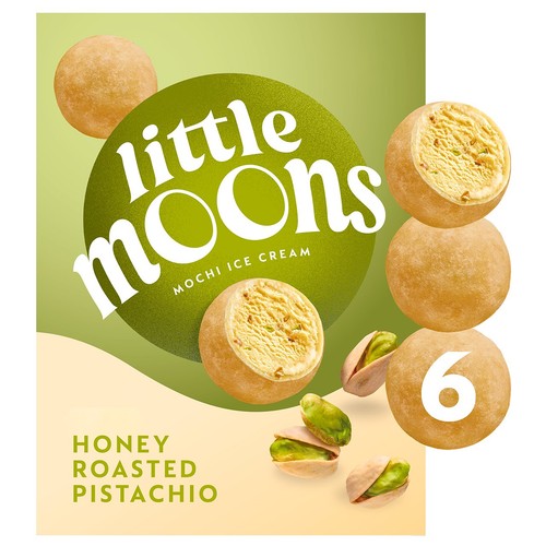 Little Moons Honey Roasted Pistachio Mochi Ice Cream