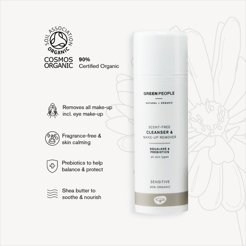 Green People Scent Free Cleanser & Makeup Remover
