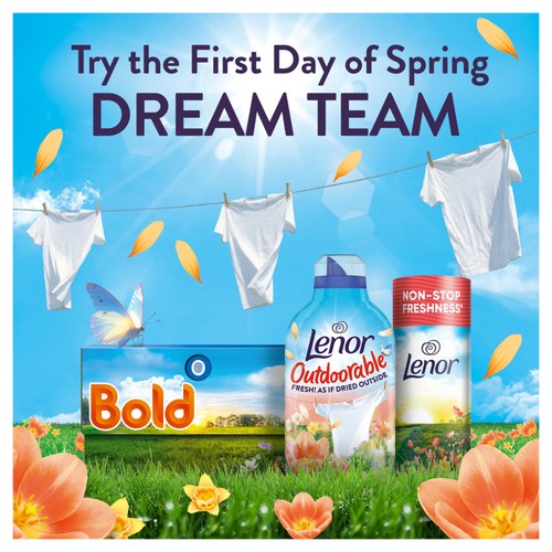 Lenor Outdoorable Fabric Conditioner First Day Of Spring 60 Washes