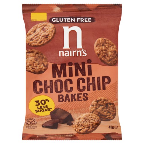 Nairn's Gluten Free Mini Choc Chip Bakes