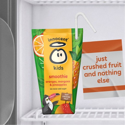 Innocent Kids Oranges, Mangoes & Pineapples Smoothies