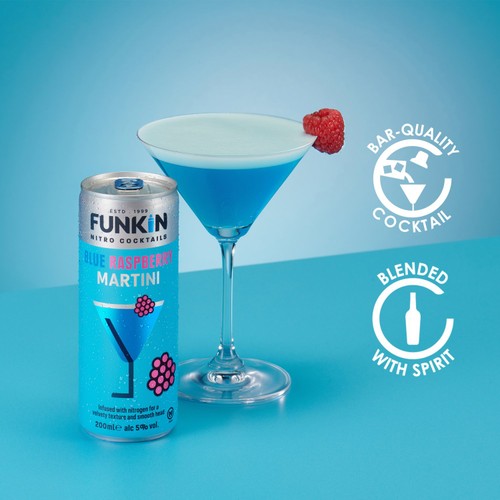 Funkin Nitro Blue Raspberry Martini