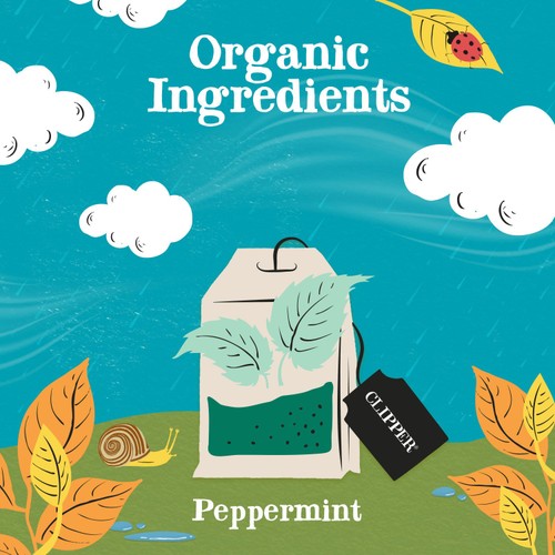 Clipper Organic Peppermint Tea Bags Infusion