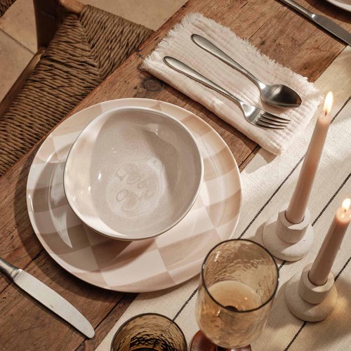 M&S Hammered Wine Glasses, Brown