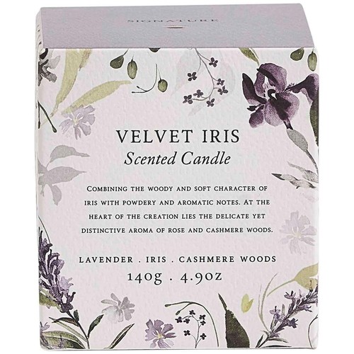 M&S Velvet Iris Scented Candle, Purple