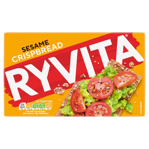 Ryvita Crispbread Sesame Crackers