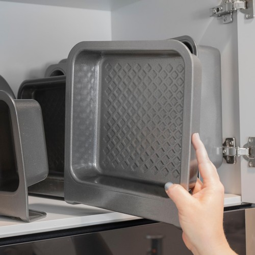 MasterClass Smart Stack Non-Stick Square Baking Tin, Sleeved