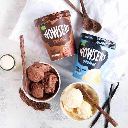 Wowsers Organic Madagascan Vanilla Ice Cream