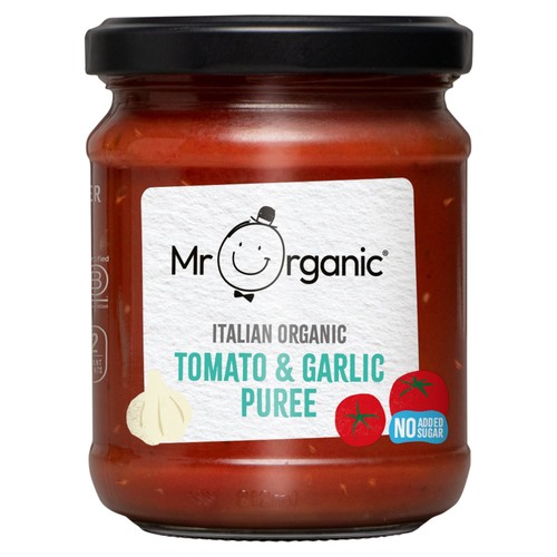 Mr Organic Tomato & Garlic Puree