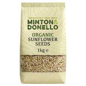 Minton & Donello Organic Sunflower Seeds
