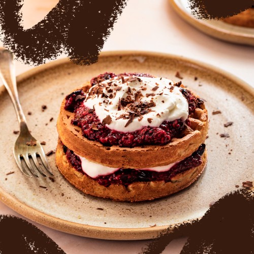 Griddle Bakery Blueberry Wholegrain Toaster Waffles