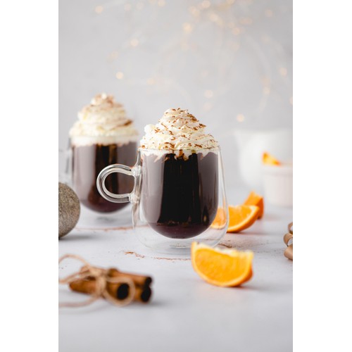 Judge Duo Double Walled Latte Glass Set 325ml