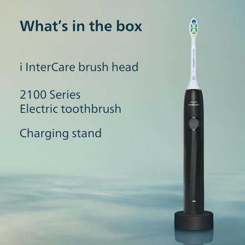 Philips Series 2000 Black Electric Toothbrush