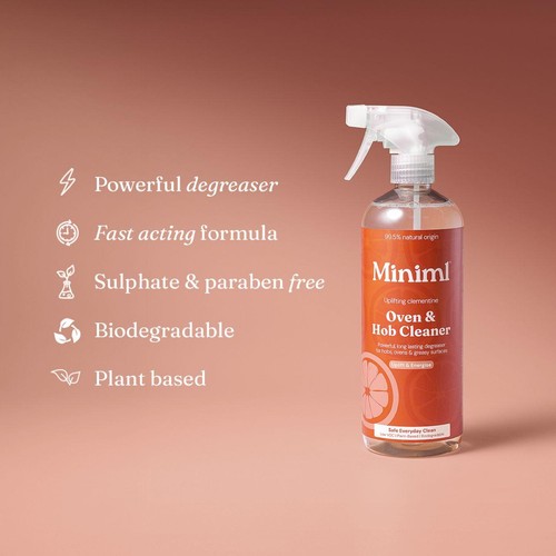Miniml Clementine Oven & Hob Cleaner Spray Bottle