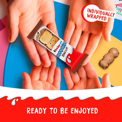 Kinder Happy Hippo Milk & Cocoa Cream Biscuits