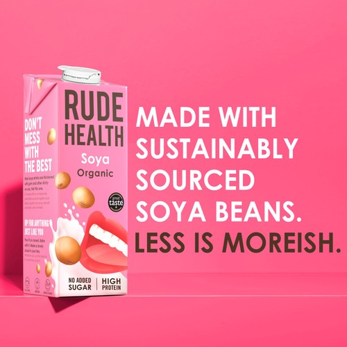 Rude Health Organic Soya Drink Longlife