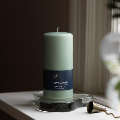 Liljeholmens Pressed Pillar Stearin Candle Reed 68x150mm