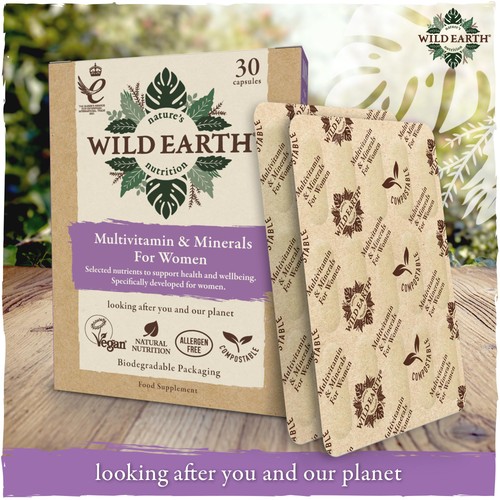 Wild Earth Multivitamins & Minerals for Women