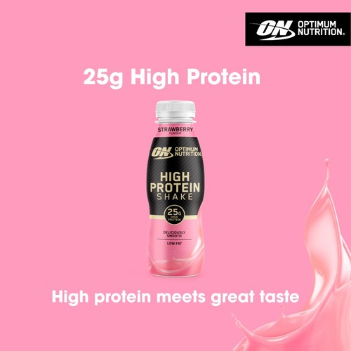 Optimum Nutrition High Protein Shake Strawberry