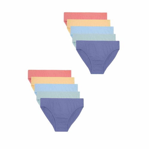 M&S Multi Bright Briefs, 6-7 Y, Multi