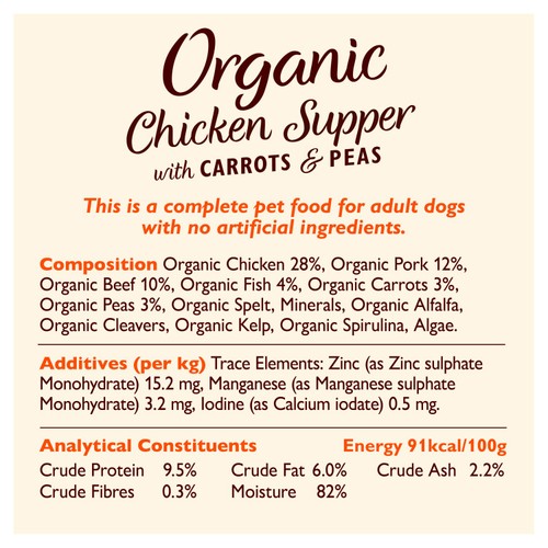 Lily's Kitchen Dog Organic Dinners Multipack