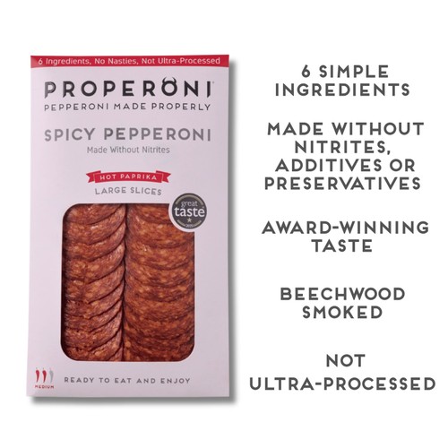 Properoni Spicy Sliced Pepperoni