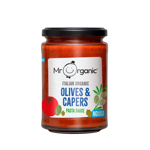 Mr Organic Olives & Capers Pasta Sauce 