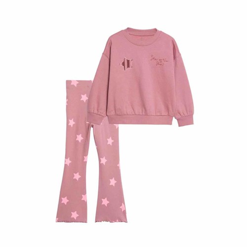 M&S Cotton Rich Star Sweat Outfit