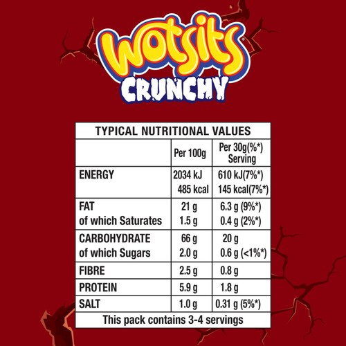 Wotsits Crunchy Really Meaty