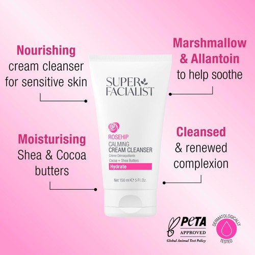 Super Facialist Rose Creamy Cleanser