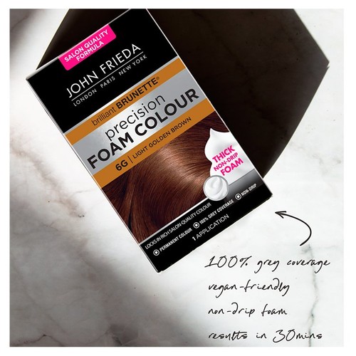 John Frieda Precision Foam Colour Natural Black 2N