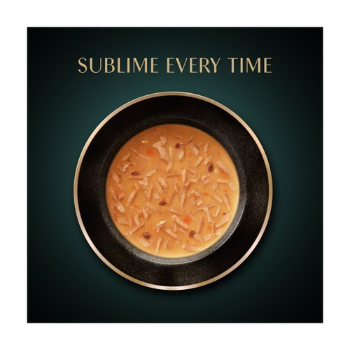 Sheba Classics Soup with Tuna Fillets Adult Wet Cat Food Pouches