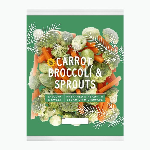 M&S Carrot Broccoli & Sprouts