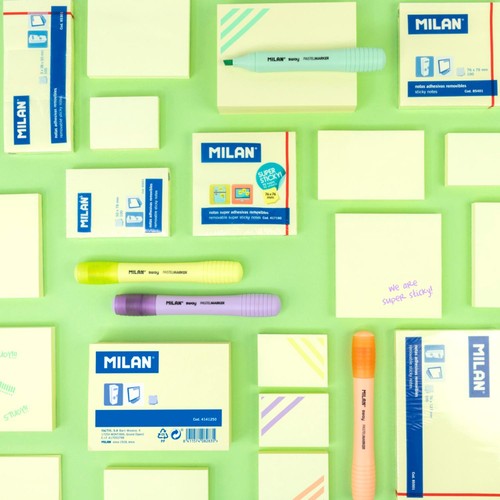 MILAN Pad 100 adhesive notes 76 x 76 mm