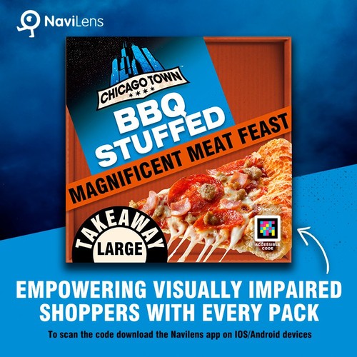 Chicago Town Takeaway BBQ Stuffed Crust Magnificent Meat Feast Pizza