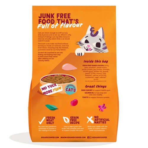 Edgard & Cooper Cat Dry Food Adult Chicken