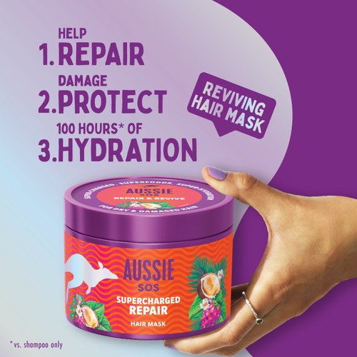 Aussie SOS Supercharged Repair Hair Mask 