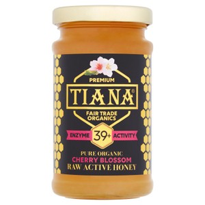 TIANA Pure Organic Cherry Blossom Raw Active Honey