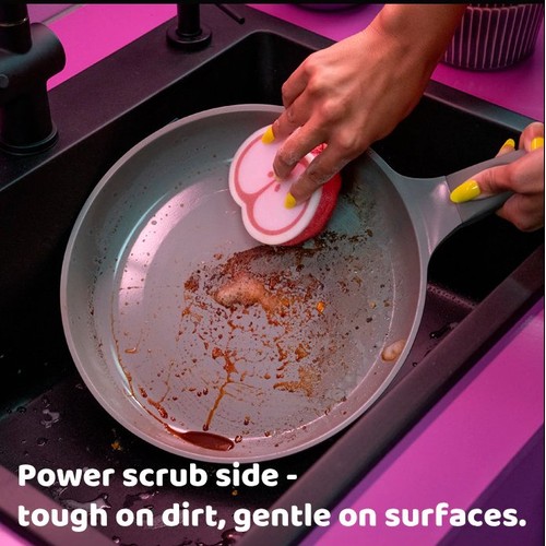 Vileda Punch Multi-Purpose Apple Scourer