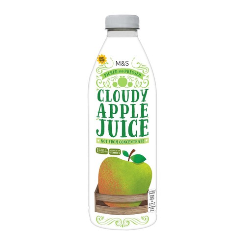 M&S Cloudy Apple Juice