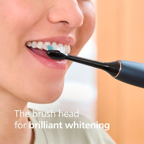 Philips Sonicare W2 Optimal White  Brush Head, Black, 2+1 Pack